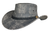 Outback Survival Gear- Maverick Crusher Hat- Stonewash Grey- H4005