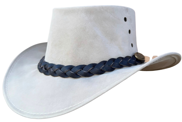 Outback Survival Gear - Kangaroo Leather Hats - Bone K1002  display picture 3