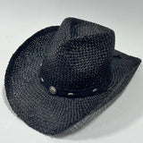 Outback Survival Gear black Raffia Straw hat in tan Western concert hat for girls website 
