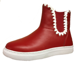 Juliet Slip on Leather Boots Outback Survival Gear Red