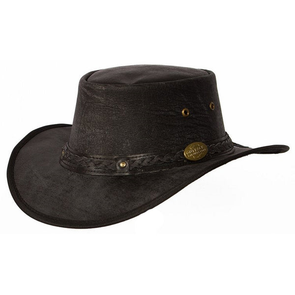 Outback Survival Gear - Pindari Leather Hats - Coffee Rock
