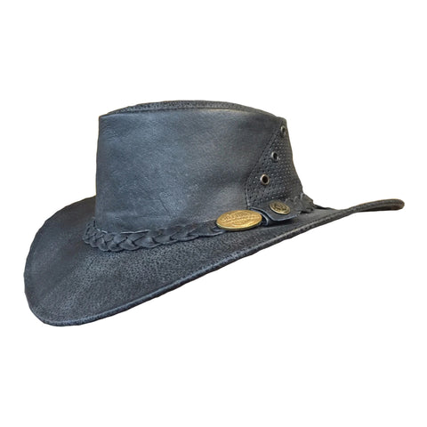 Outback Survival Gear - Wellington Breeze Hats - Black Coal H8203