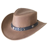 Outback Survival Gear - "Buffalo Bill" Waxy Cowboy Hat - Buckskin H9101