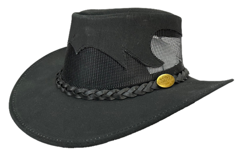 OUTBACK SURVIVAL GEAR - "Summer Breeze"  HAT - BLACK S1003