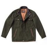 Madison Creek Grayson Wool Blend Shirt Jacket Pine Donegal