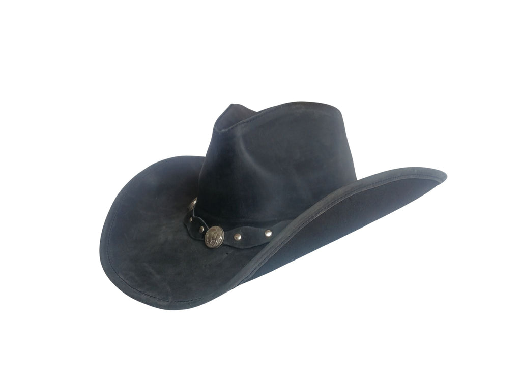 OUTBACK SURVIVAL GEAR- Nashville Cowboy Hat- Distressed Black