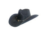 OUTBACK SURVIVAL GEAR- Nashville Cowboy Hat- Distressed Black-H7102