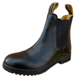 Outback Survival Gear - Black Leather DINGO Slip-On Boot - DINBK
