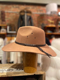 100% Australian Wool Hat in MOCCA Nullarbor by Outback Survival Gear