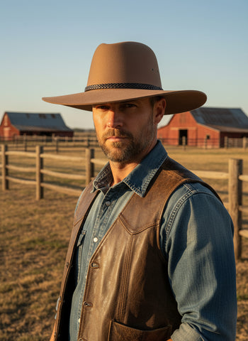 australian gear 100% Australian Wool Hat in MOCCA Nullarbor by Outback Survival Gear – Outback Survival Gear LLC