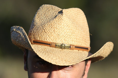 Outback Survival Gear Straw Hat Moree in Beige SMORSP