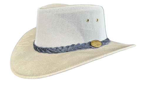 Outback Survival Gear - Maverick Cooler Hats - Bone H4204
