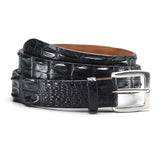 Genuine Australian Saltwater Hornback Crocodile Leather Belt