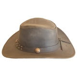 Outback Survival Gear - "Buffalo Bill" Waxy Cowboy Hat - Buckskin H9101