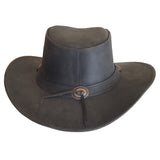 Outback Survival Gear - "Buffalo Bill" Waxy Cowboy Hat - Black H9102