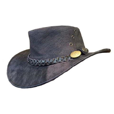 Outback Survival Gear - Wellington Breeze Hats - Coffee Rock H8201