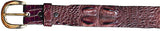 Genuine Australian Saltwater Hornback Crocodile Leather Belt
