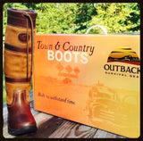Outback Survival Gear Town & Country Boots "Tall" in Brown