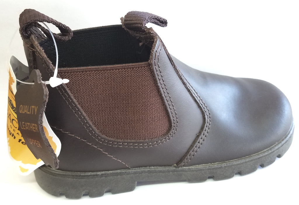 forbruge skøn Bliv sur Little Aussie Boot - Brown - Childs Size 3 – Outback Survival Gear LLC